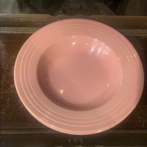Fiesta Rose Large Pasta Bowl/Plate